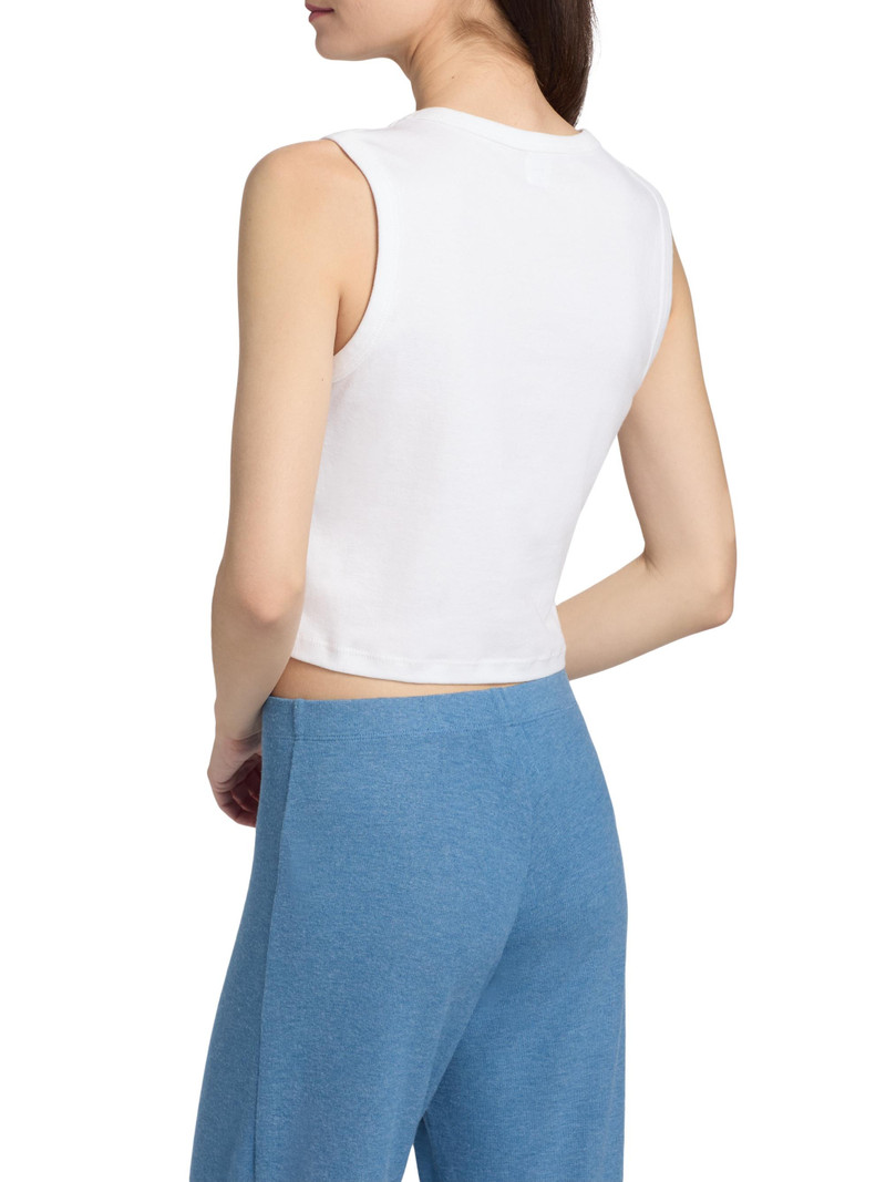 Women's Nando Sleeveless Crewneck Top - White 5