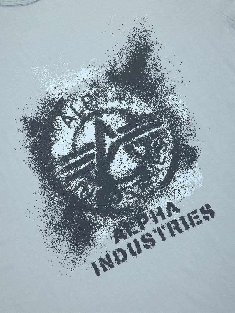 ALPHA INDUSTRIES RELAXED FADED PRINT TEE outlook