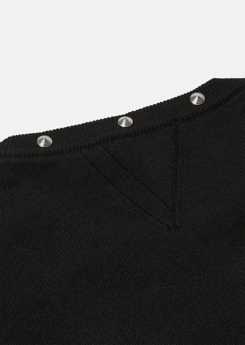 Spiral Studded Cashmere Sweater 4