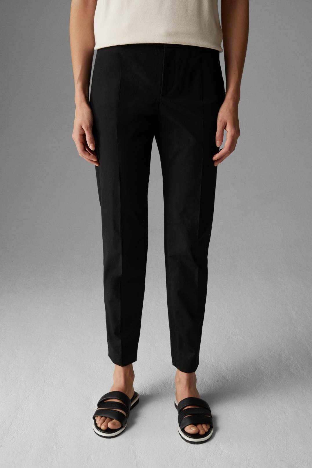 JOY STRETCH PANTS IN BLACK - 2