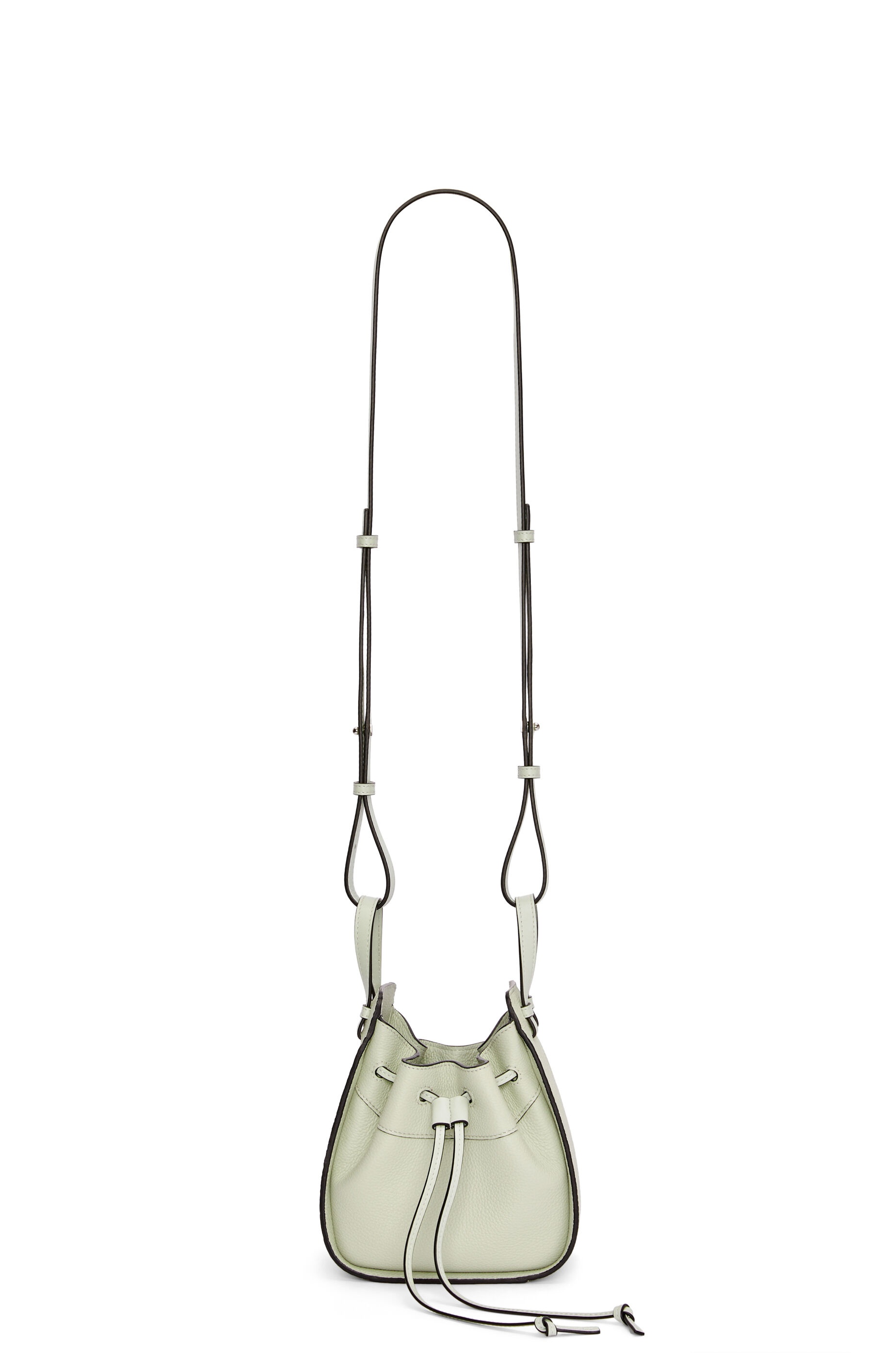 Mini Hammock drawstring in soft grained calfskin - 6
