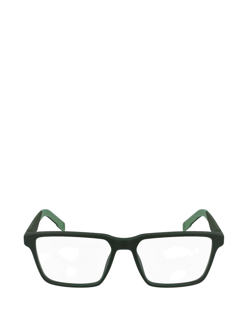 rectangle-frame full-rim glasses 1