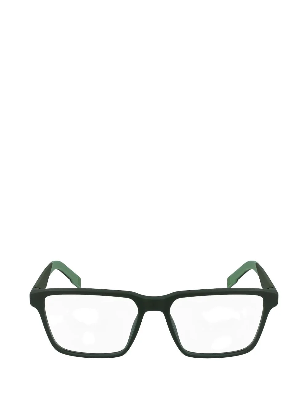 rectangle-frame full-rim glasses - 1