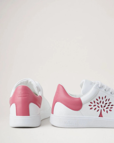 Mulberry Tree Tennis Trainers Geranium Pink Bovine Leather outlook