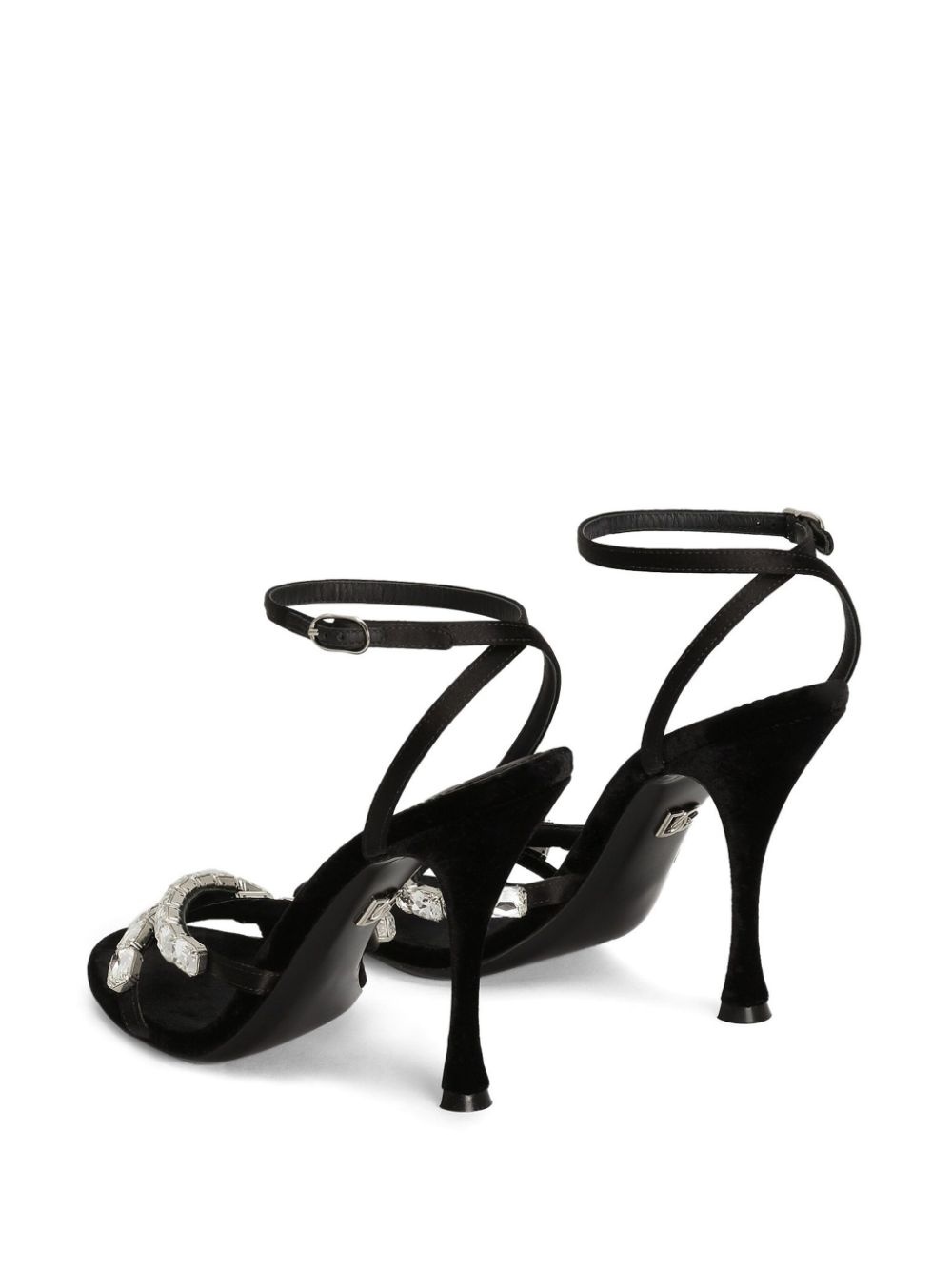 105mm crystal-embellished sandals - 3