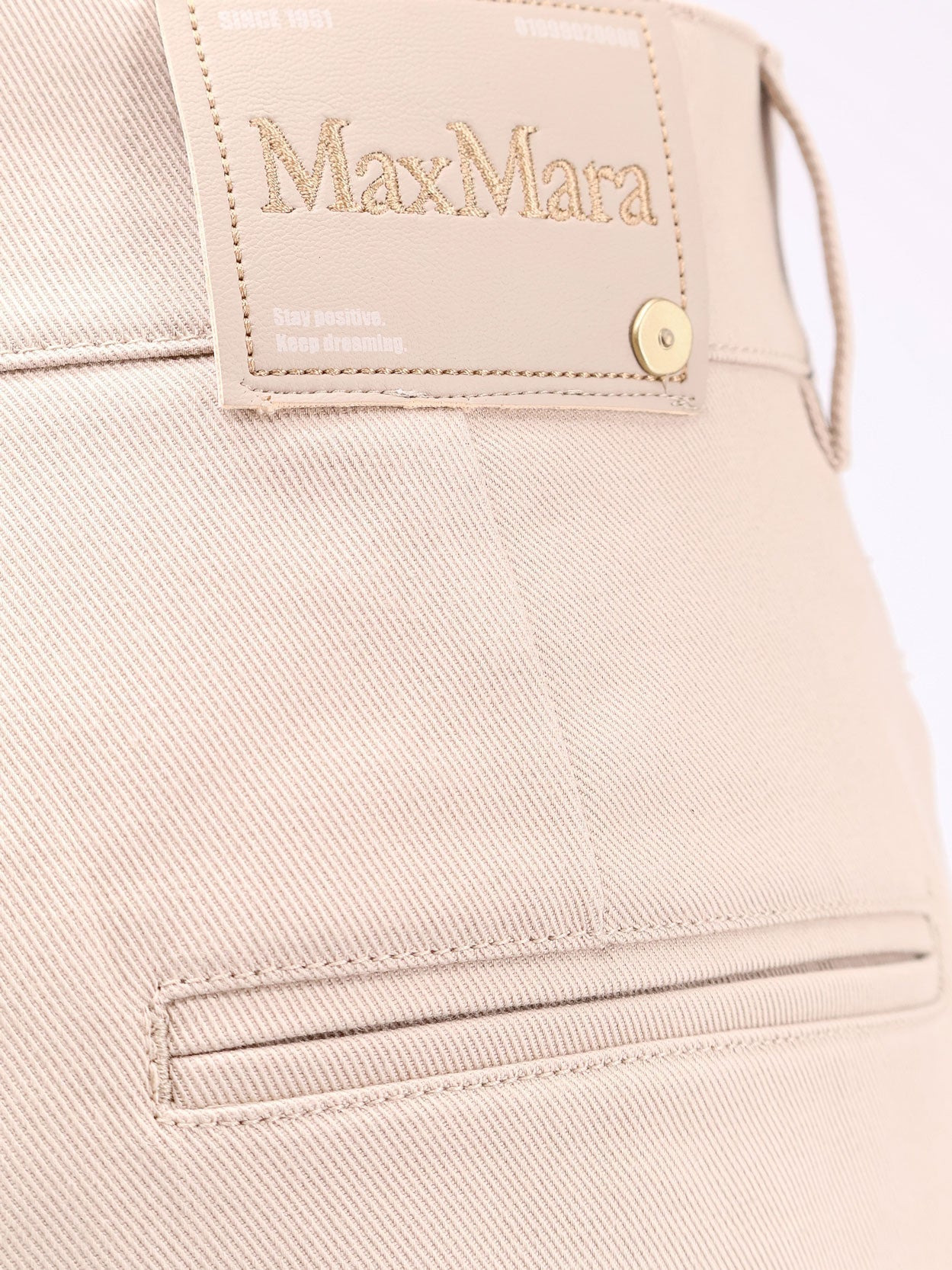 'S Max Mara Marianna Distressed Fabric Trouser - 4
