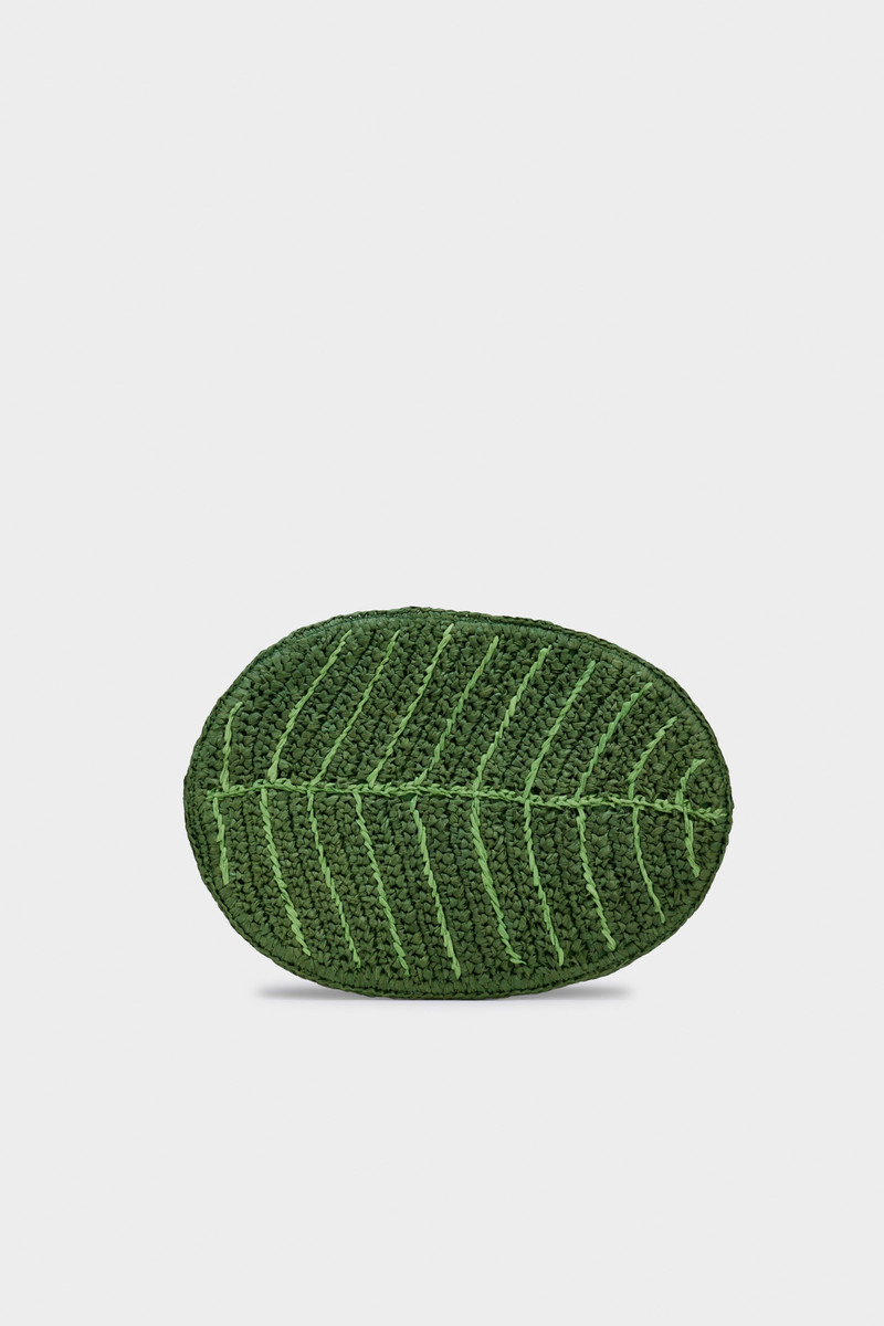 Leaf Clutch In Grass Green 1