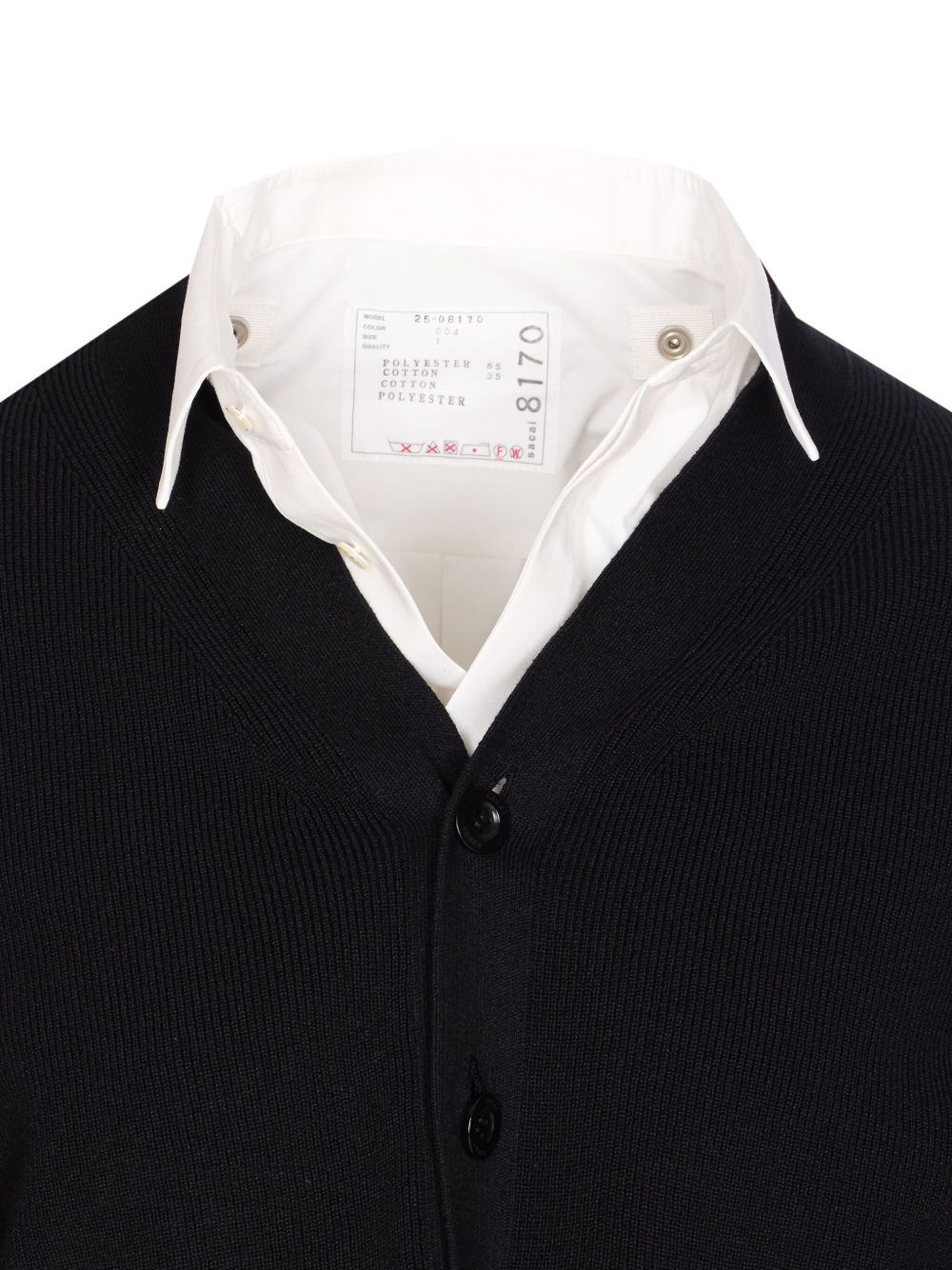 button-front knitted cardigan - 4