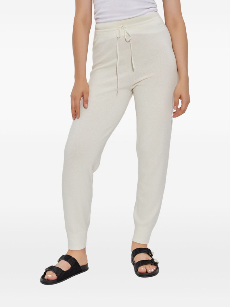 ribbed-knit drawstring trousers 3