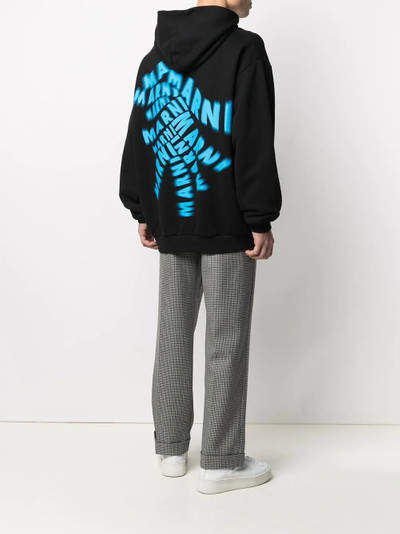 Marni logo-print hoodie outlook