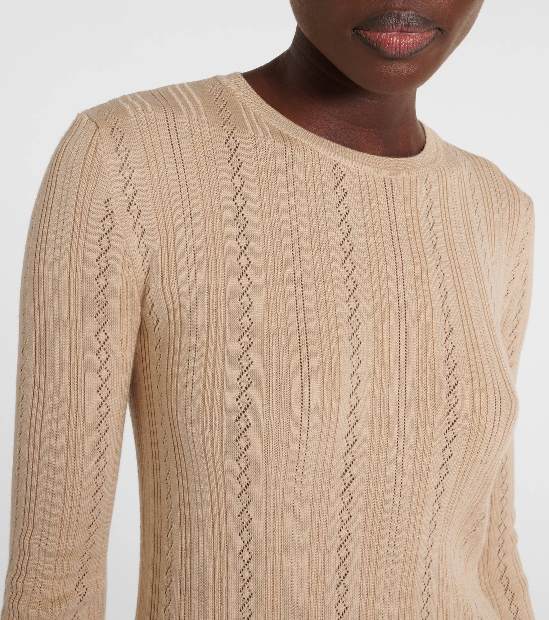 Maglia virgin wool sweater - 4