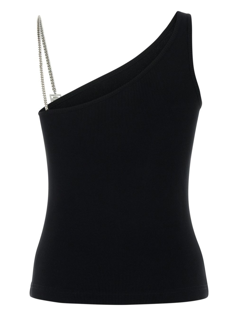 4G-plaque ribbed-knit tank top - 2