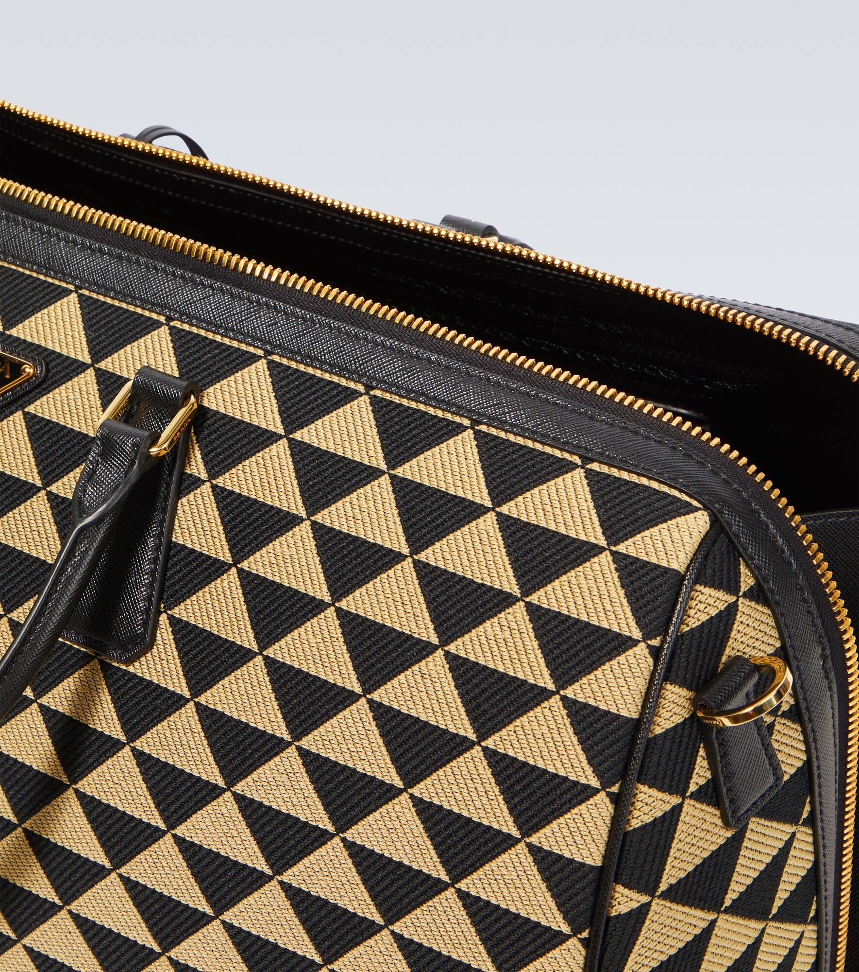 Symbole Large jacquard travel bag - 4