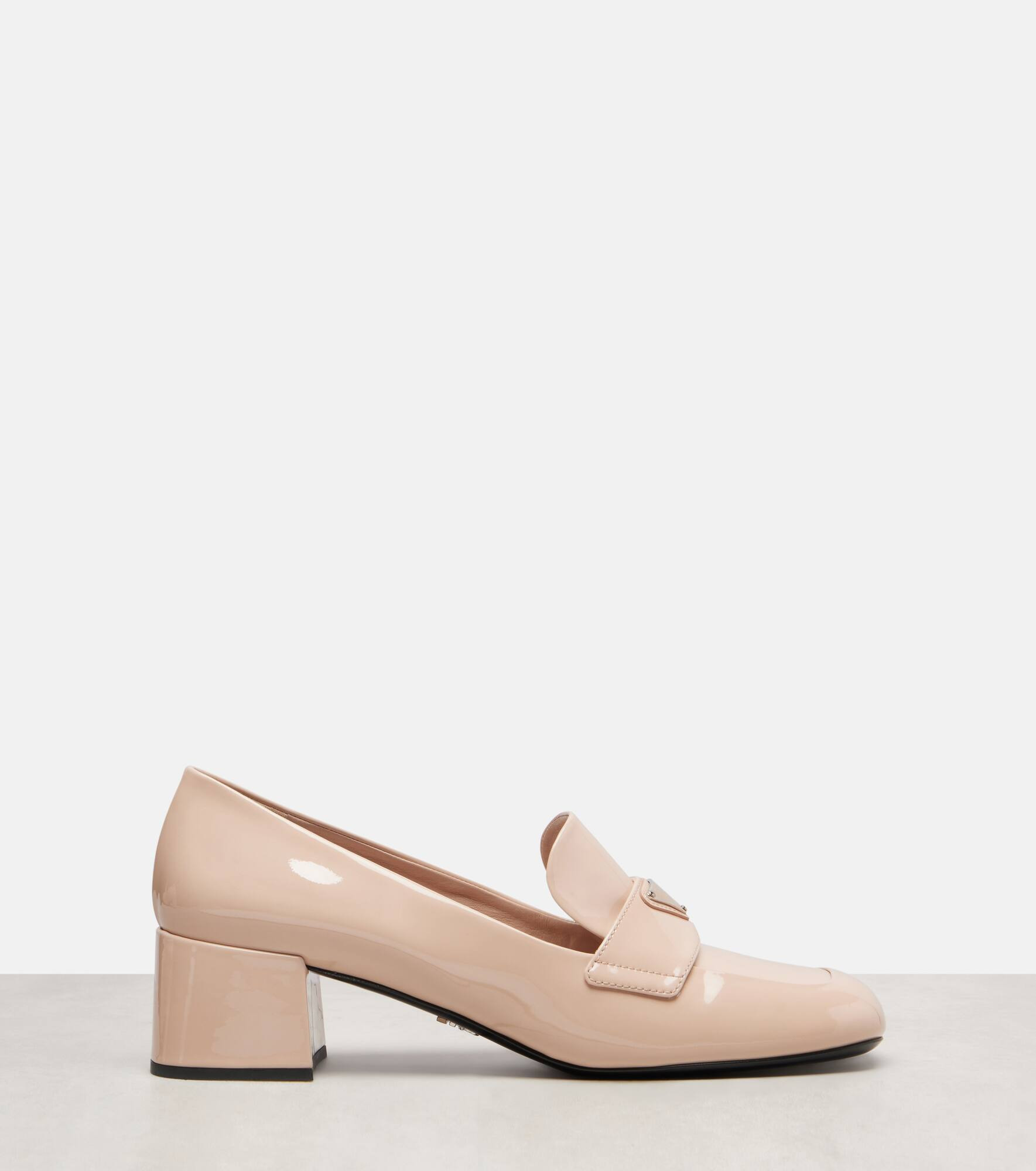 Patent leather loafer pumps - 4