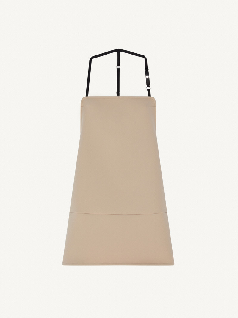 BACKLESS TWILL DRESS 1