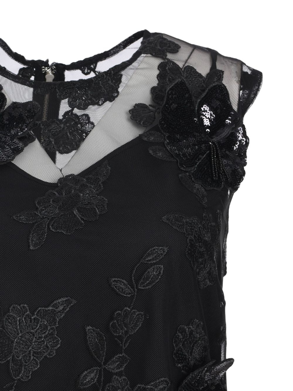 mesh flower top - 2