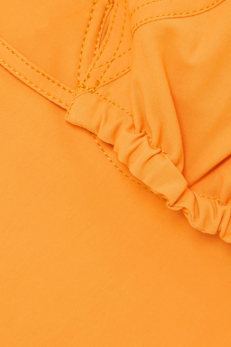 Bikini cutout stretch-twill halterneck midi dress 4
