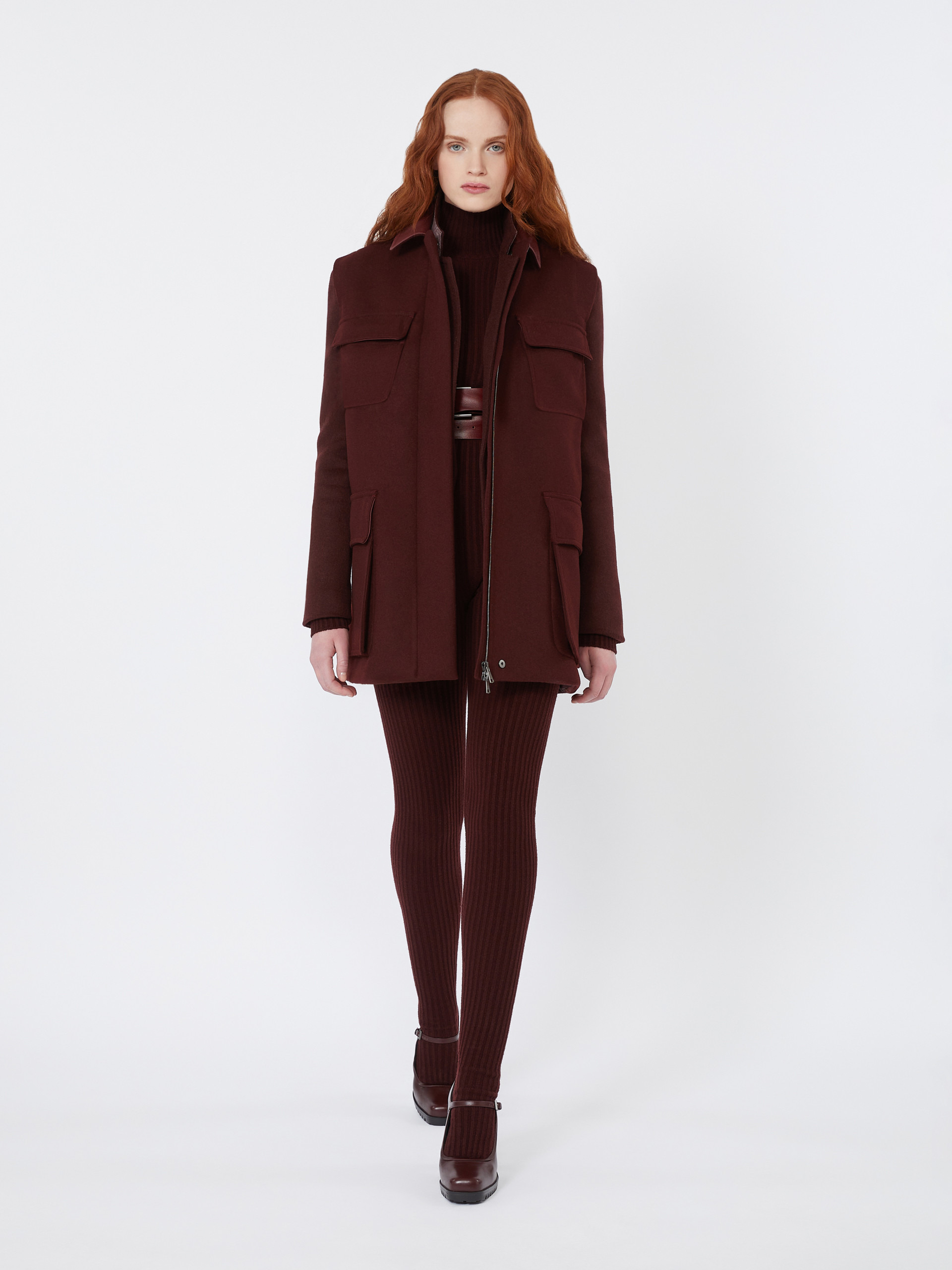AEROSO1234 Wool, alpaca and cashmere long gilet - 2