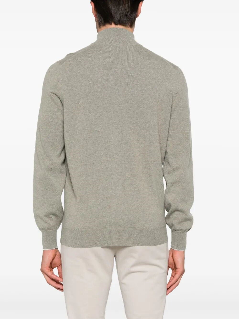 Brunello Cucinelli Men Zip-Front Cardigan - 4