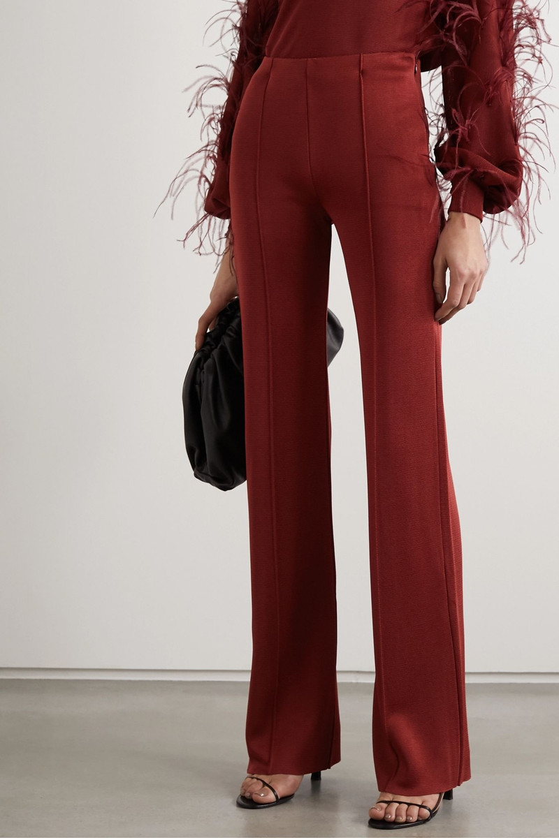 Ponte wide-leg pants 3