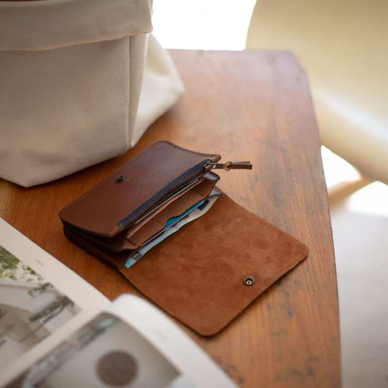 GRISBI WALLET - AMBER BROWN 6