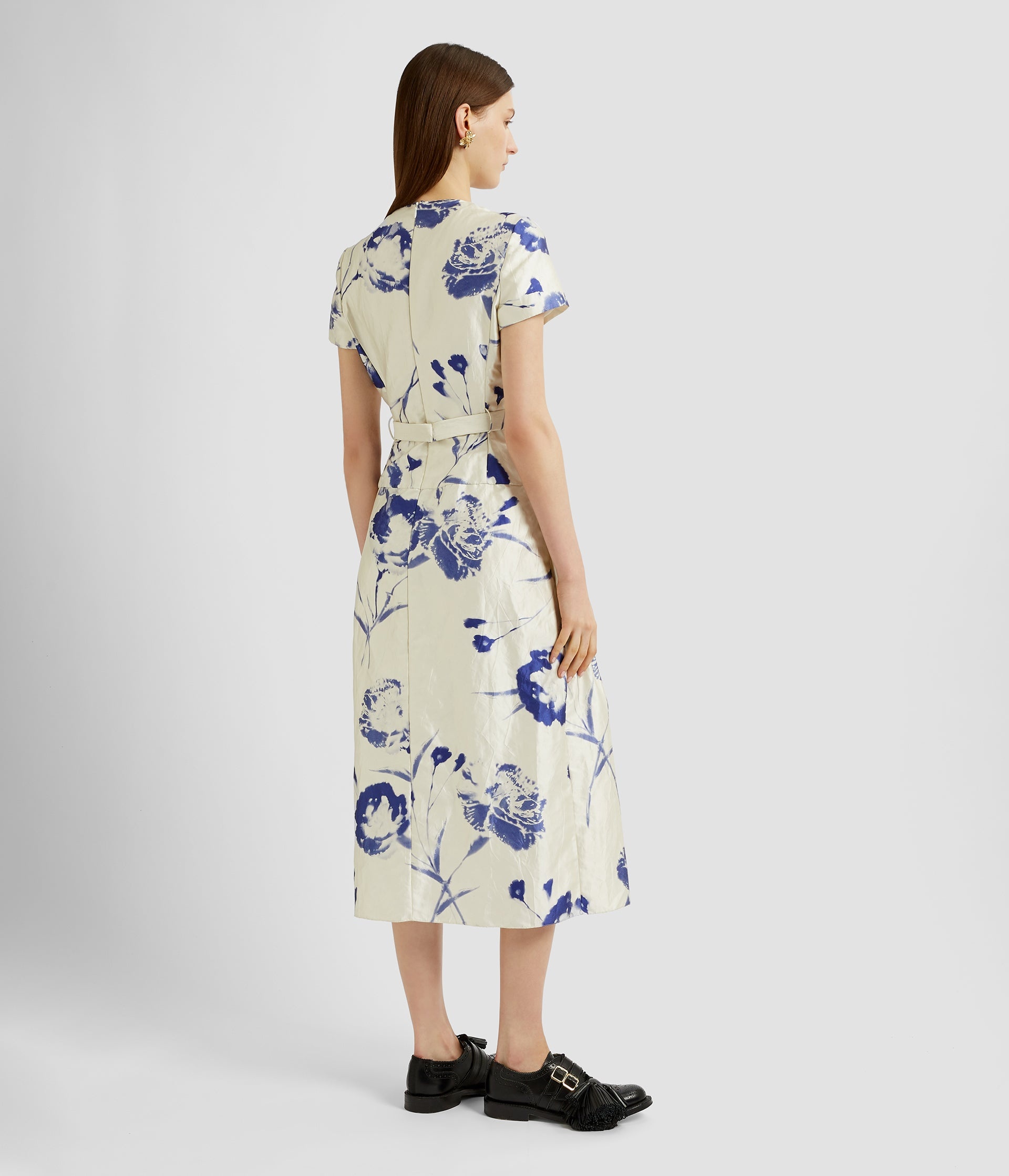 SHORT SLEEVE COCKTAIL DRESS - 3