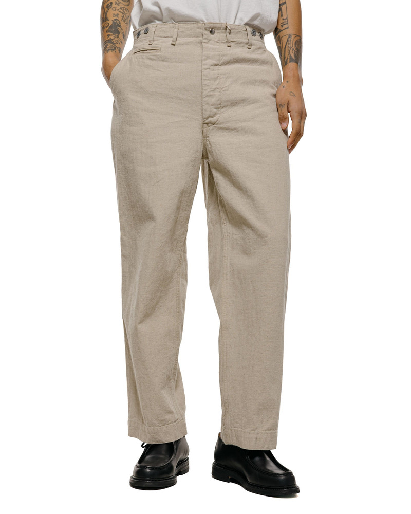 NICENESS L.Bliss Natural Herringbone Utility Pants outlook
