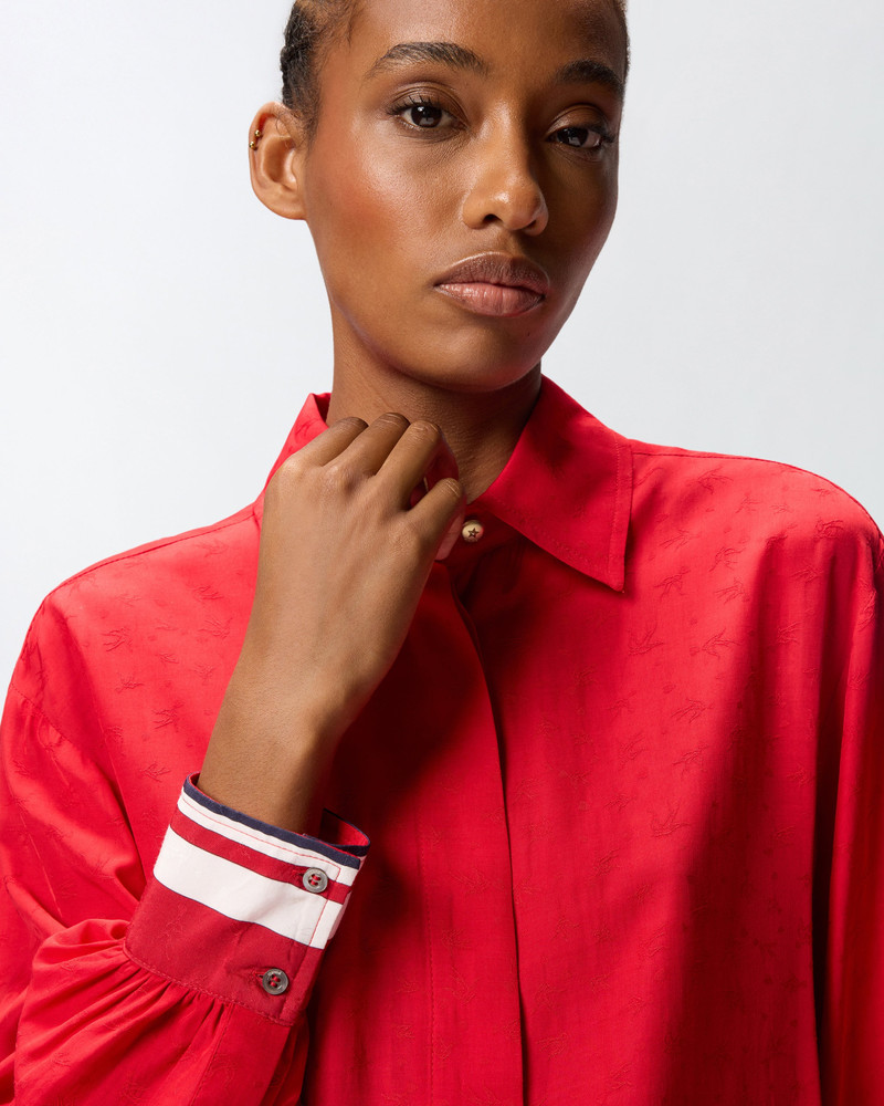 CLASSIC VISCOSE JACQUARD SHIRT 6