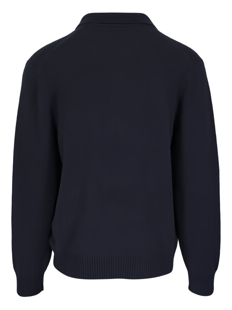 Vince chest-pocket half-zip sweater outlook