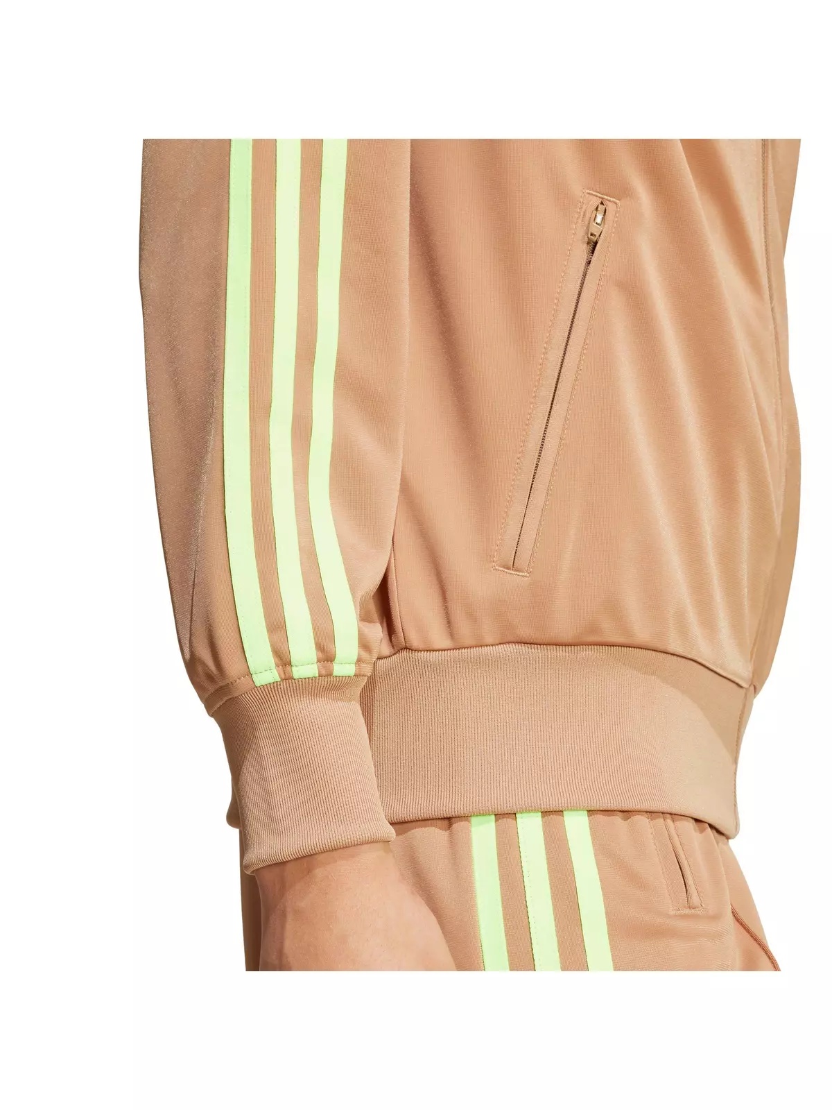 Originals Women's Adicolor Classic Firebird Loose Track Top -Brown/Green - 4
