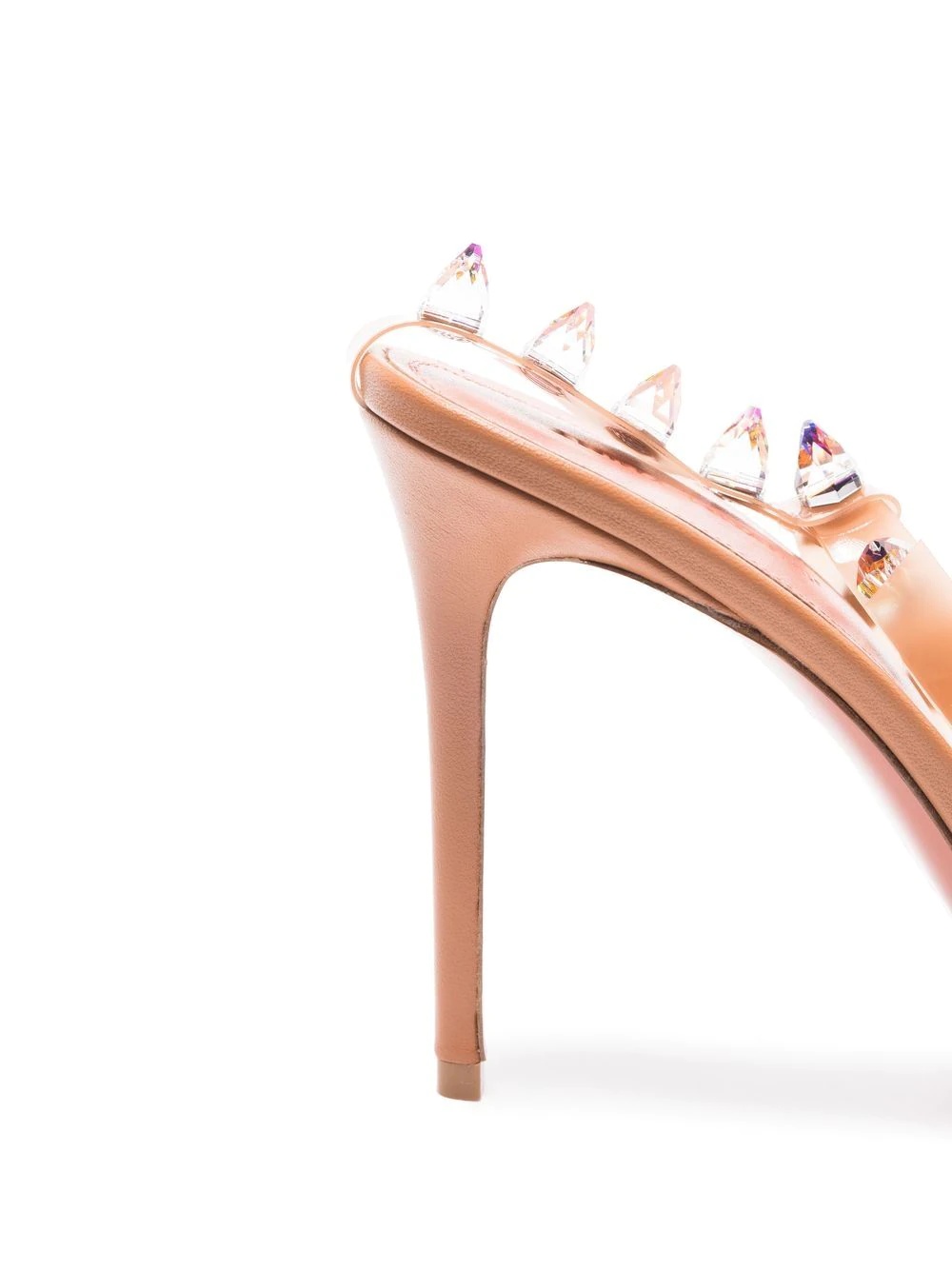 Julia 95mm glass PVC pumps - 3