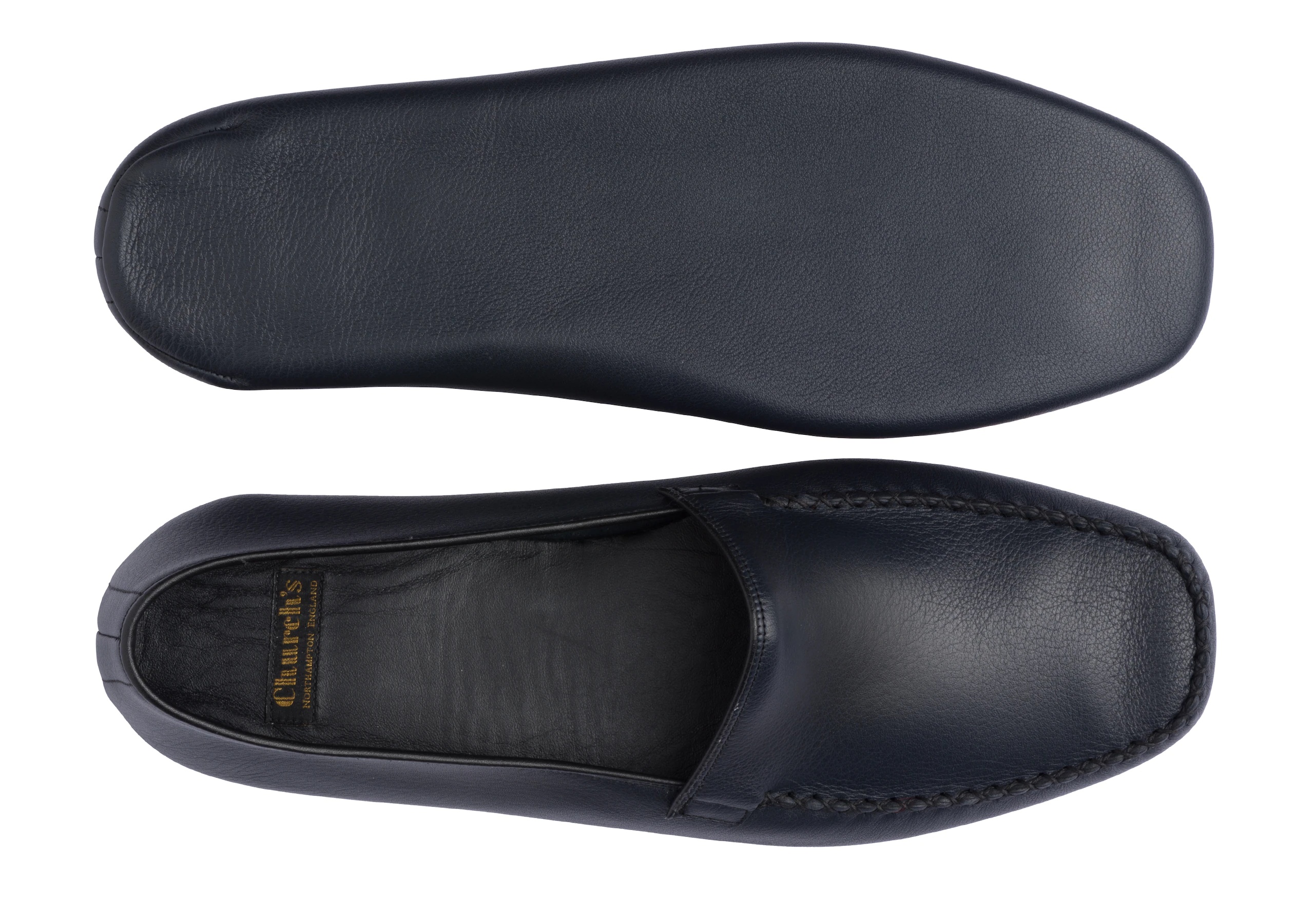 Limos 4 f 64
Daino Leather Grecian Slipper Blue - 3