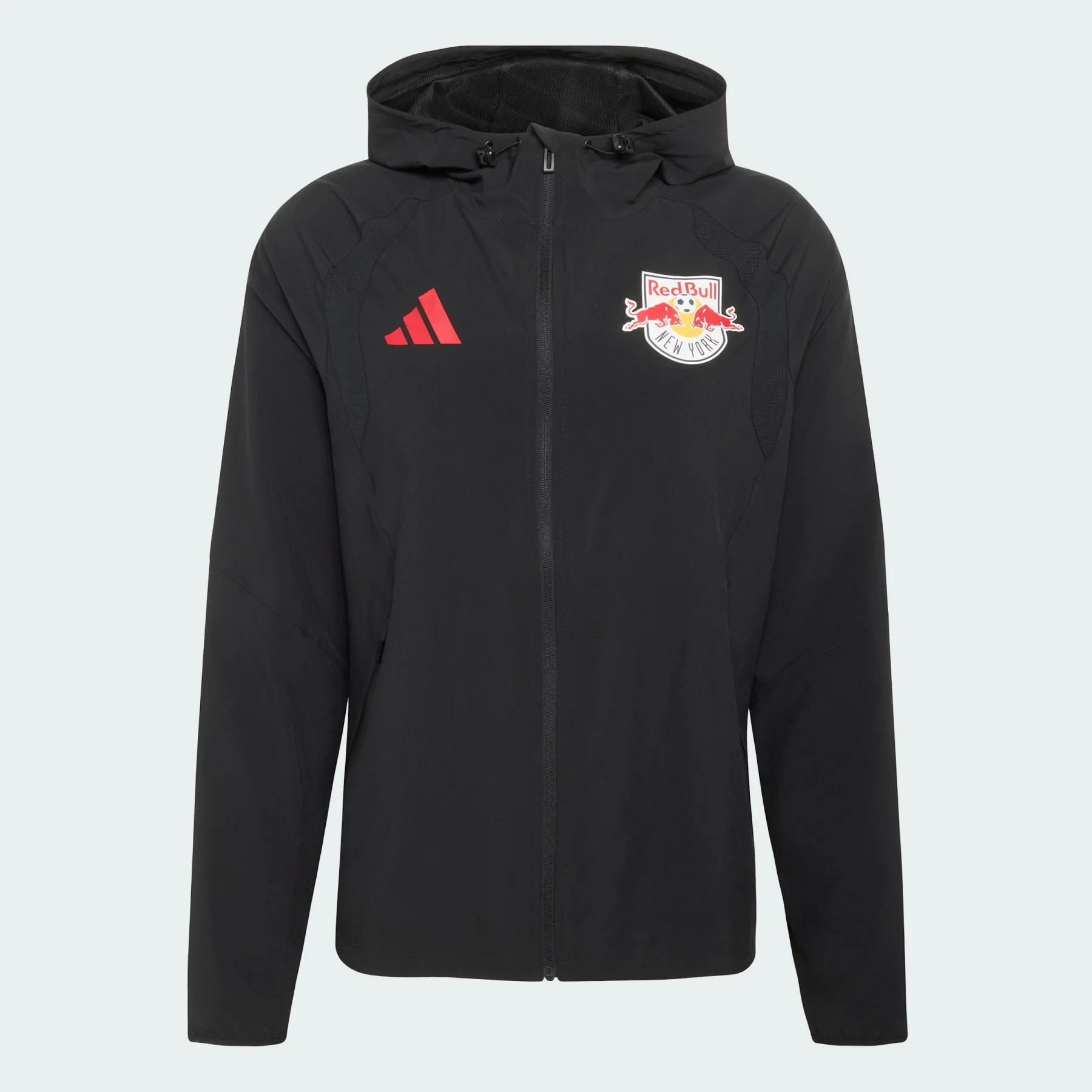 Red Bull New York Tiro Travel Full Zip Windbreaker - 1