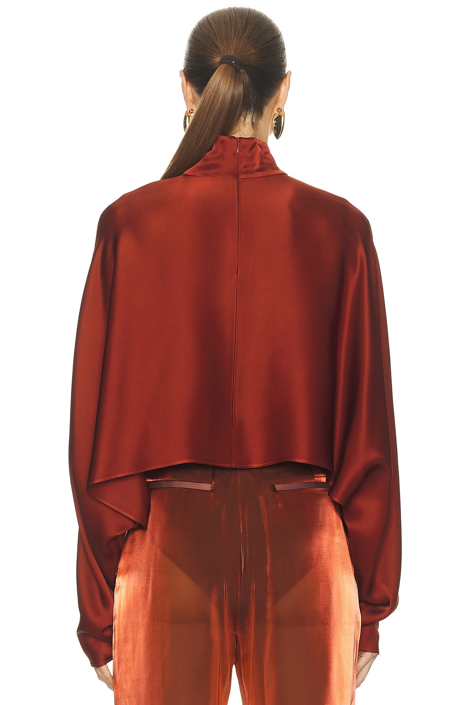 Satin Caftan Top - 3