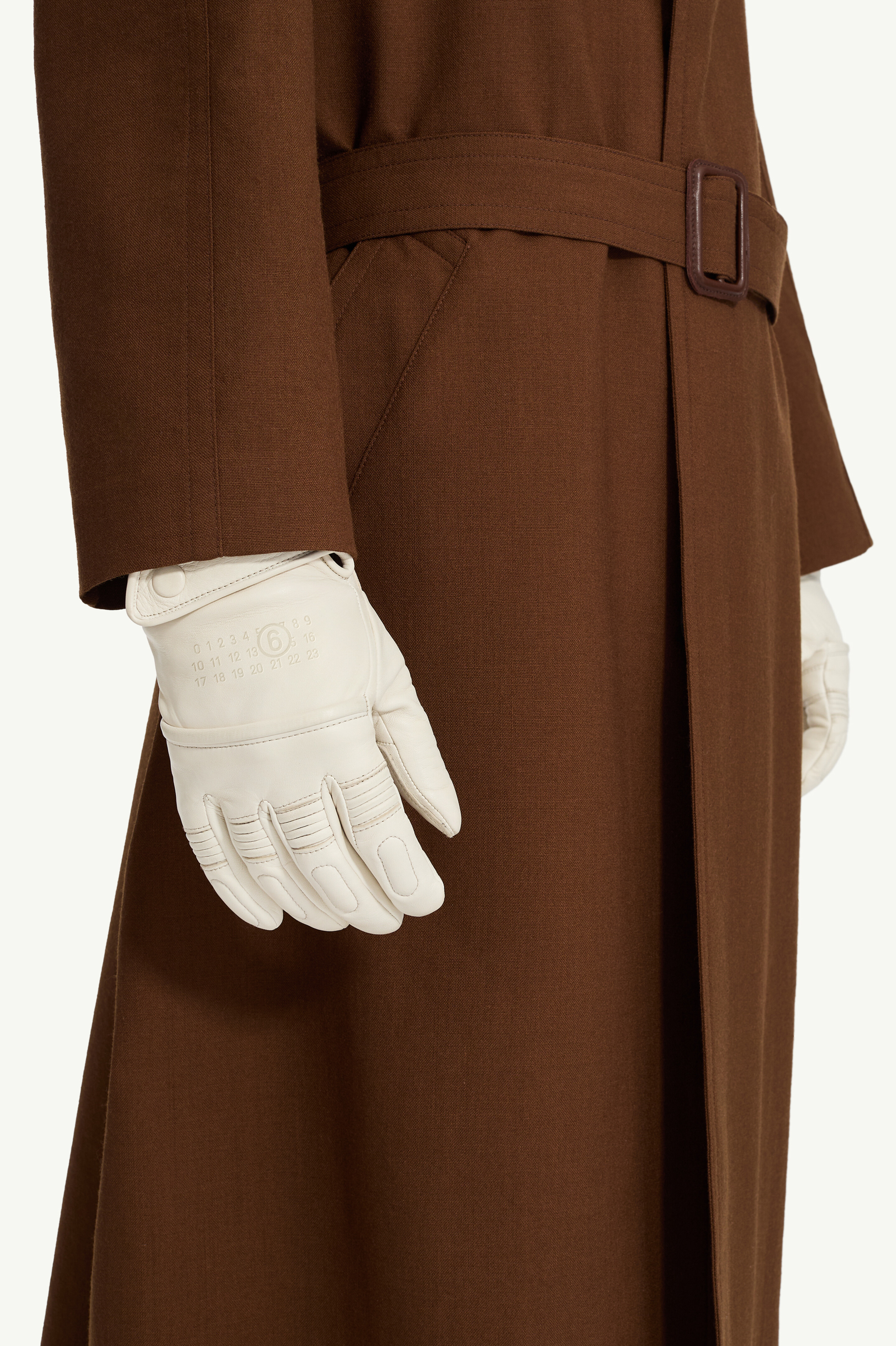 MM6 x Agnelle Leather Gloves - 3