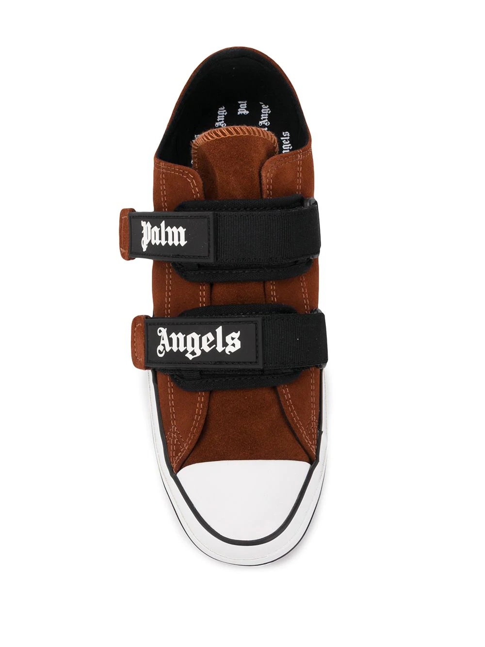 logo touch-strap sneakers - 4