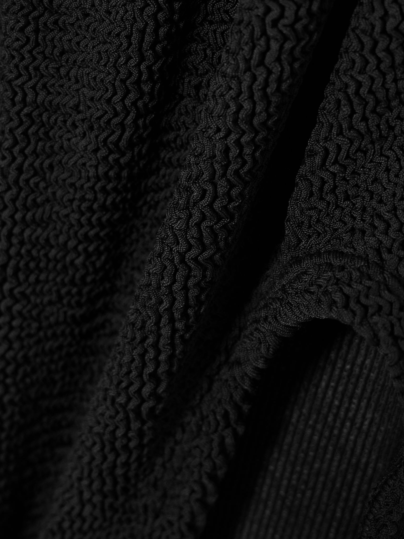 Dallas seersucker swimsuit Black - 4