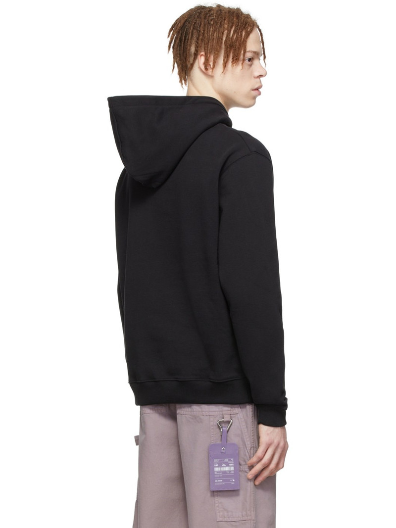 Black Organic Cotton Hoodie 3