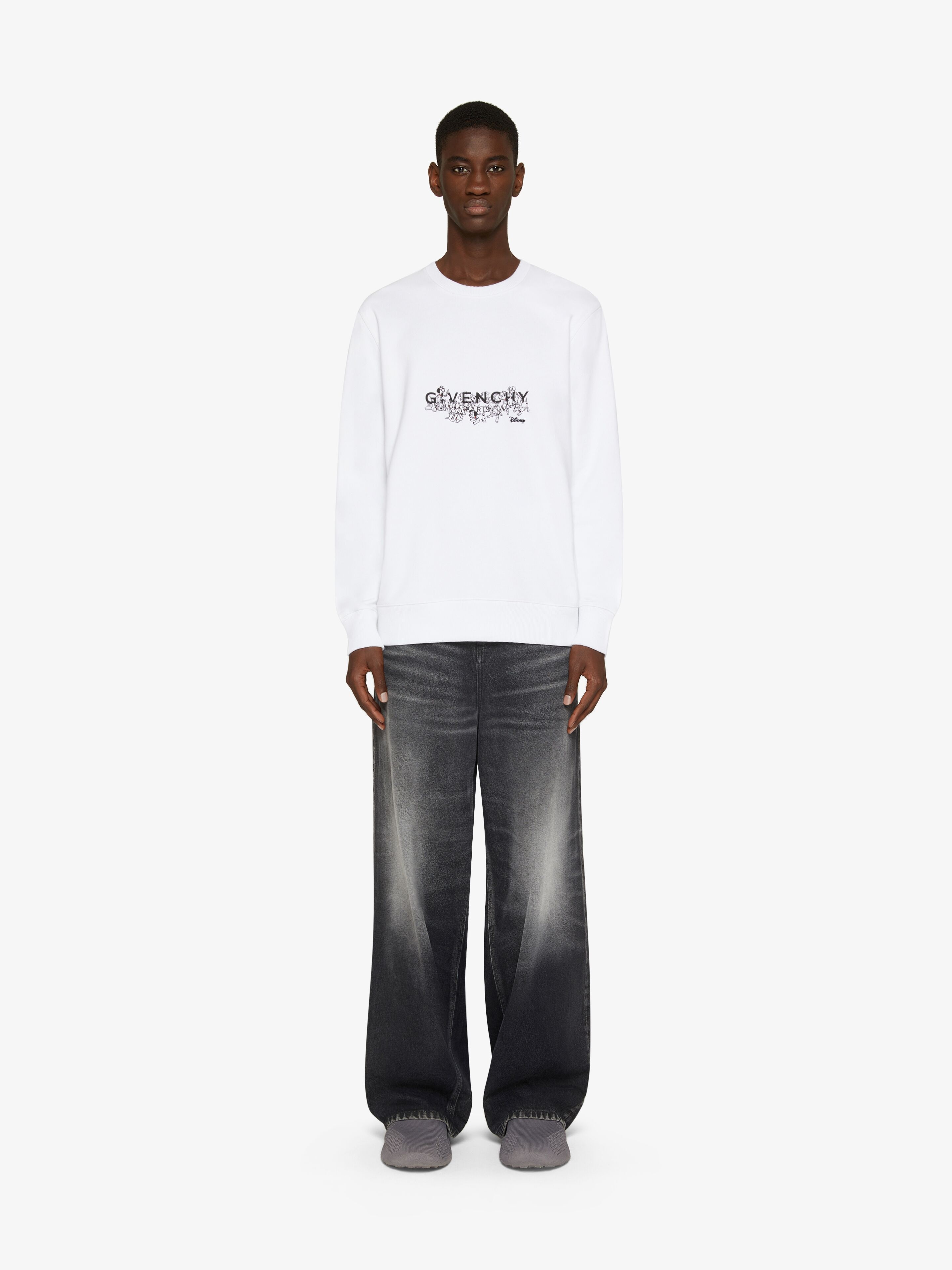 SLIM FIT 101 DALMATIANS SWEATSHIRT IN PRINTED FELPA - 2