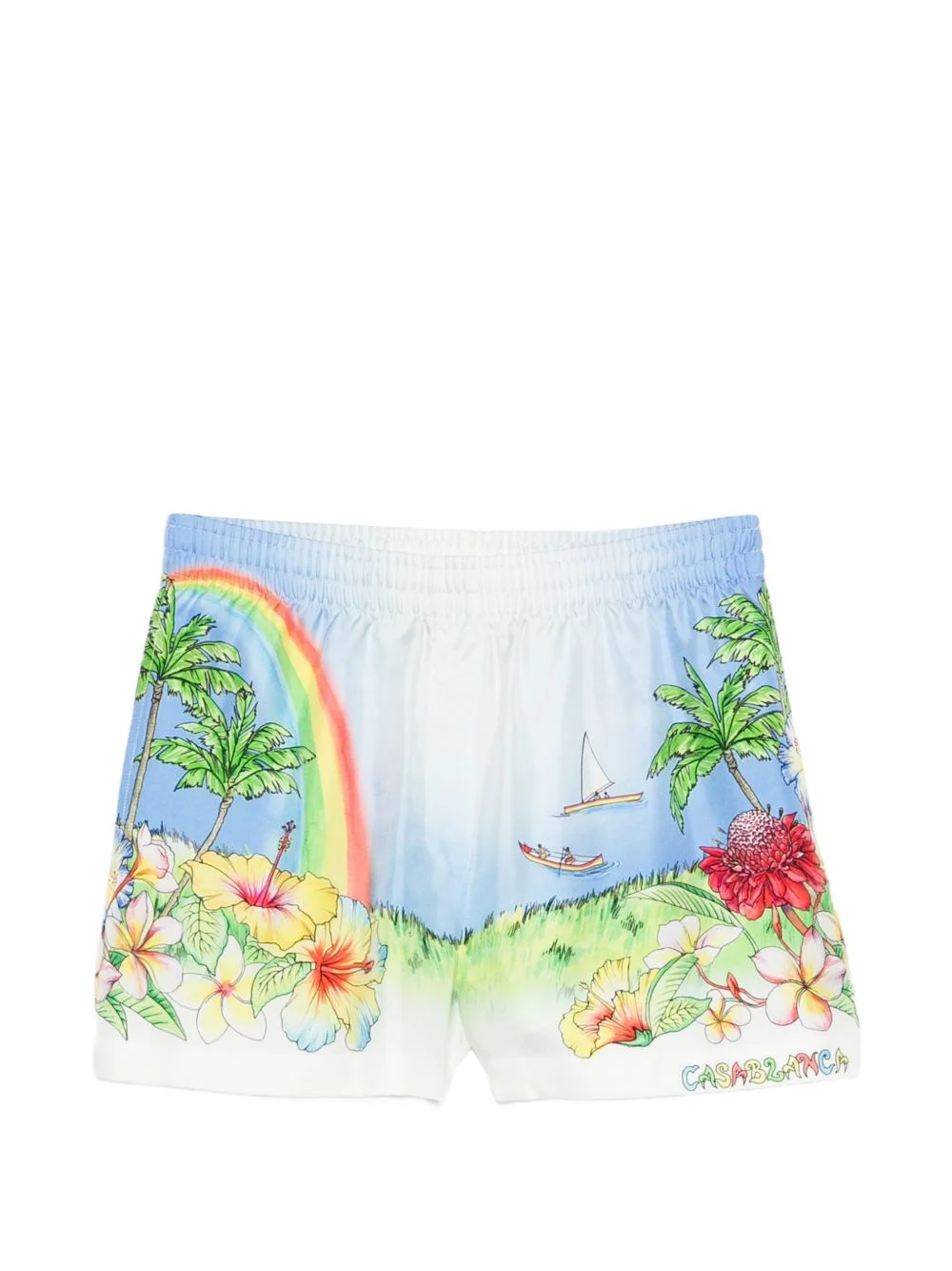 Aloha print shorts - 1