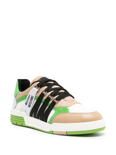 Moschino Kevin panelled sneakers outlook