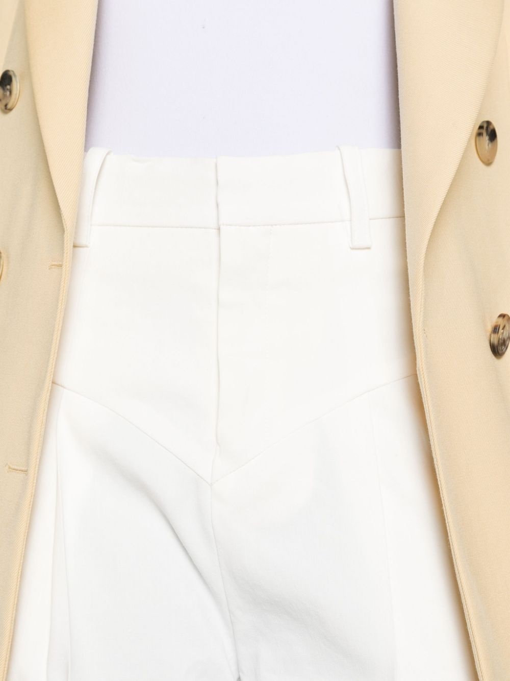high-waist straight-leg trousers - 5