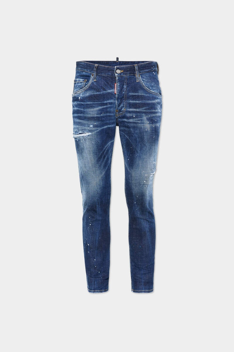 DARK EASY WASH SKATER JEANS - 1