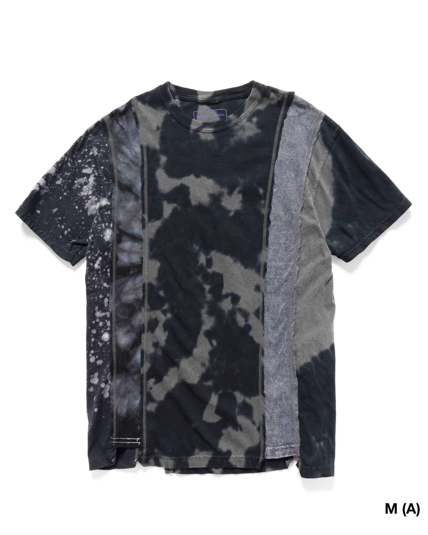 5 CUTS S/S TEE - B&W MISHMASH ASSORTED - 7