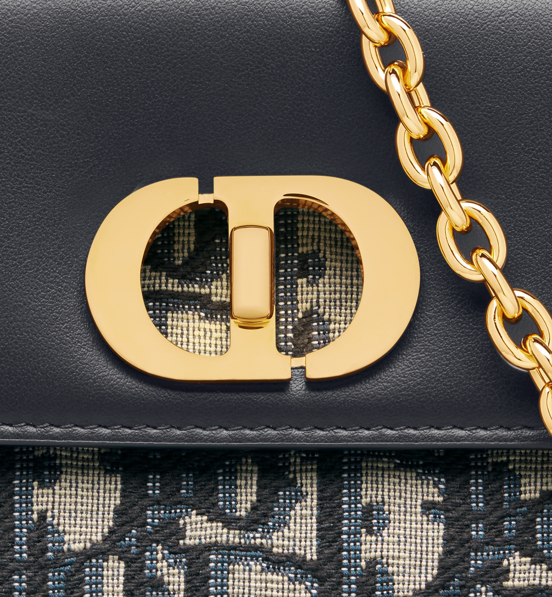 Dior 30 Montaigne Avenue East-West Double Carry Mini Bag