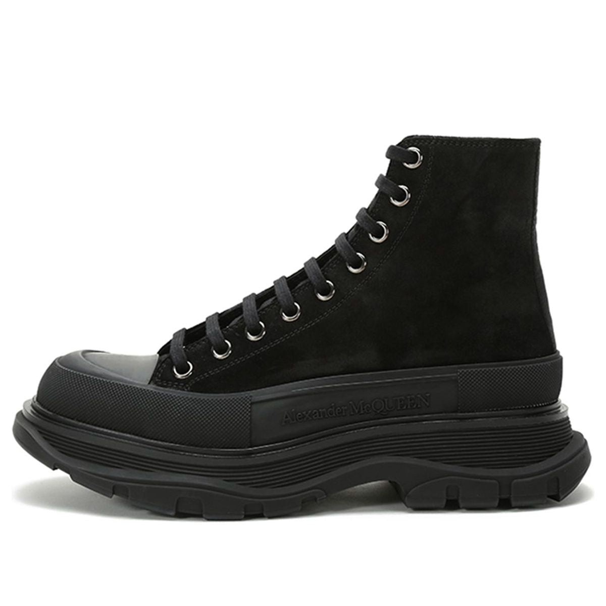 Alexander McQueen Tread Slick Boot 'Triple Black' 627206WHBGU1081 - 1