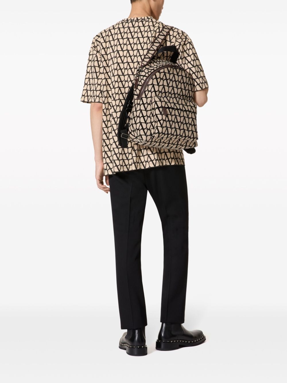 Le Troisième Toile Iconographe backpack - 2