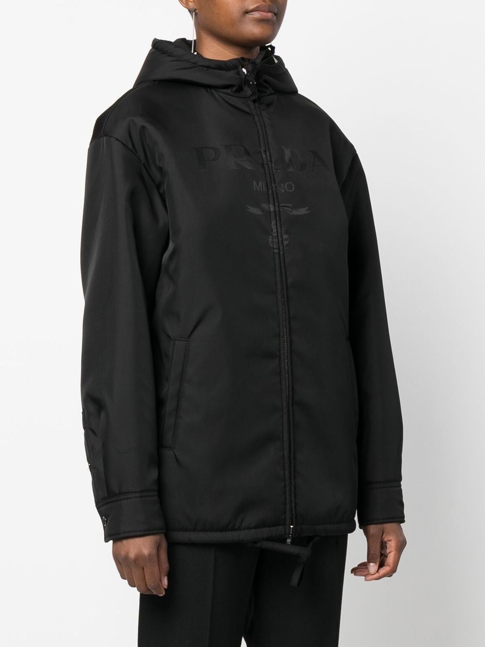 Re-Nylon hooded jacket - 3
