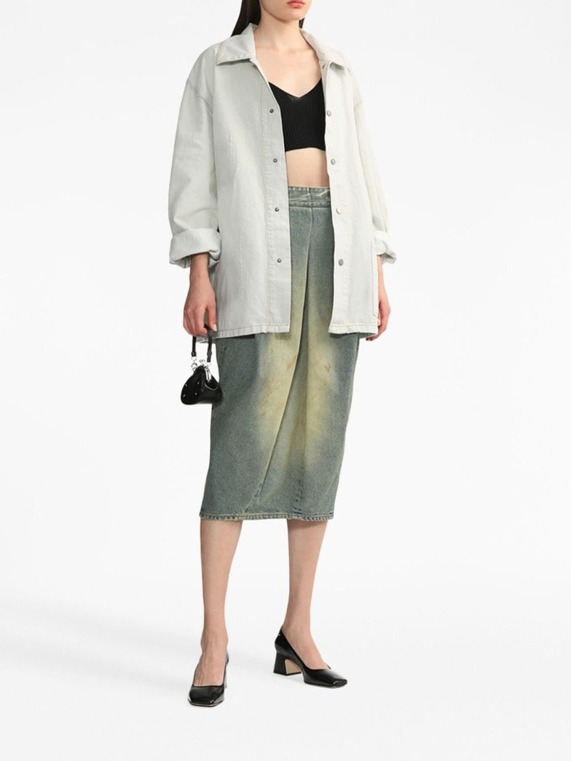 CECILIE BAHNSEN ribbed crop top outlook