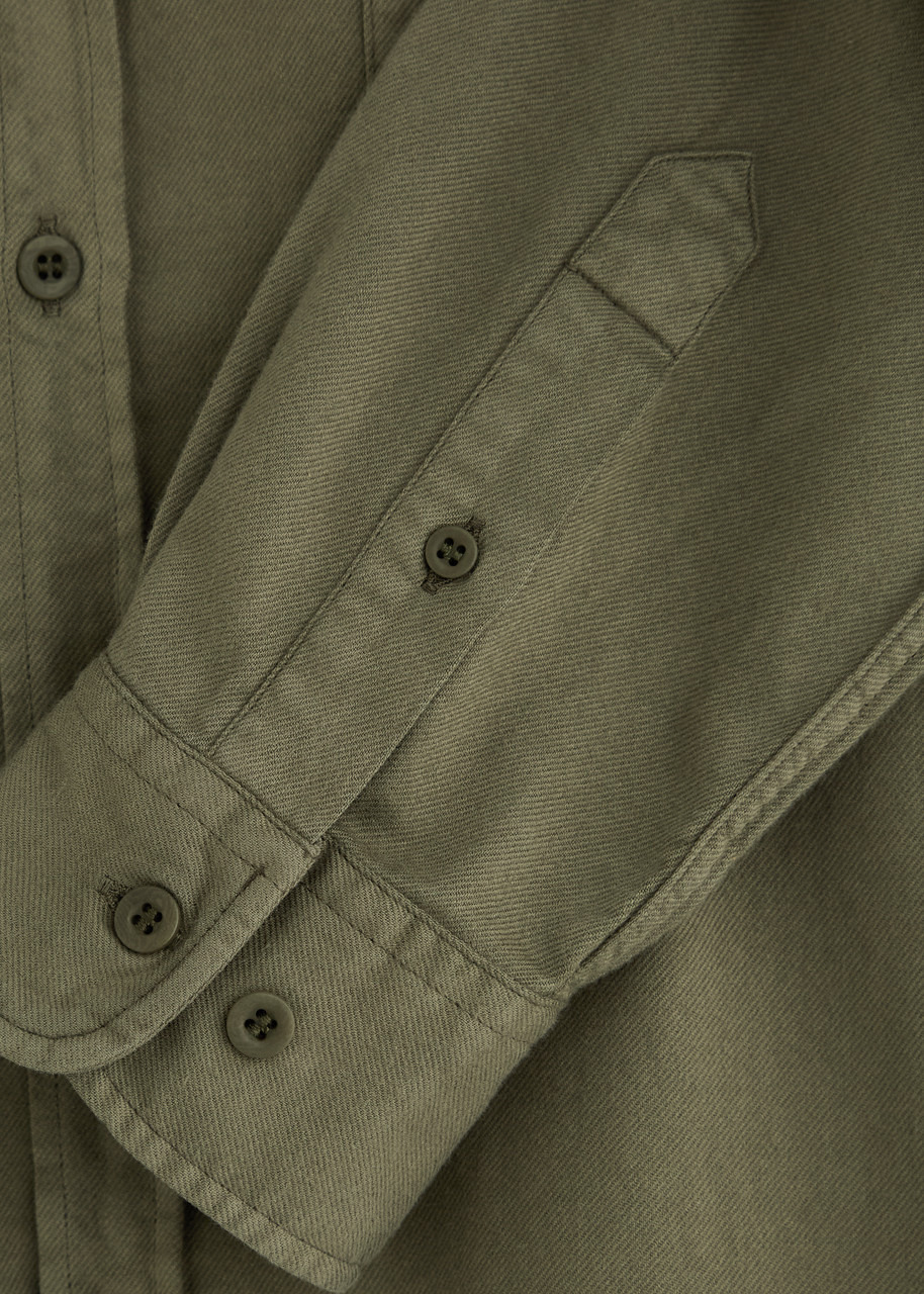 Sunspel Brushed-cotton Shirt - 5
